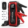 S ZEVZO Car Battery Jump Starter 8000A Jump Box with PD 60W Fast Charging (All Gas/16.0L Diesel Engines)