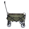 Collapsible Foldable Wagon Cart with strapping system, Beach Wagon , Utility Cart
