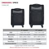 Oxford cloth suitcase black11