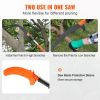 VEVOR Manual Pole Saw, 7.3-27 ft Extendable Tree Pruner, Sharp Steel Blade High Branches Trimming