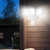 Solar Lights Outdoor 188 LEDs 1600lm Solar Security Lights Motion Sensor Lights 270°Lighting Angle Waterproof