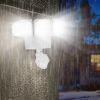 Solar Lights Outdoor 188 LEDs 1600lm Solar Security Lights Motion Sensor Lights 270°Lighting Angle Waterproof