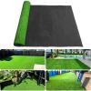 3ft x 16ft Premium Artificial Turf Mat with Drainage Holes. Thick Fake Grass with Rubber Backing
