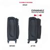 Oxford cloth suitcase black11