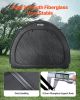 Outdoor Bike Storage Tent Fan-Shaped Waterproof Bike Tent for 5+ Bikes