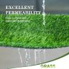 3 x 16FT 0.8 "artificial turf with drainage holes - perfect for pet friendly garden landscapes, indoor/outdoor use