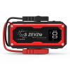S ZEVZO Car Battery Jump Starter 8000A Jump Box with PD 60W Fast Charging (All Gas/16.0L Diesel Engines)