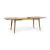 Outdoor Dining Set,Dining Chair Set of 6(Gray)+Acacia Wood Expandable Dining Table