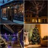 Outdoor Christmas lights, outdoor Halloween lights, LED meteor shower lights, suitable for Christmas, weddings, parties, festivals, gardens