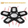 Five Leaf Foldable Transformable LED Plant Light for Greenhouse